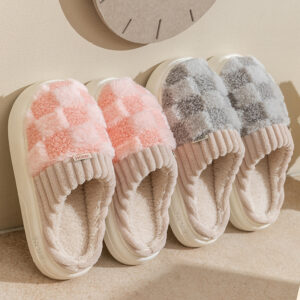 Thick Non-Slip Plush Slippers Unisex